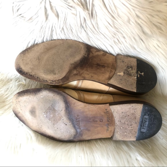 Vintage Bally Leather Oxford Saddle Shoes 9 D - Picture 6 of 11